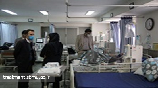 بازدید معاون درمان دانشگاه در آخرین روز 1400  از بیمارستان شهید مدرس 